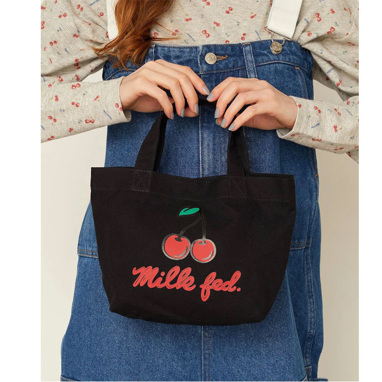 MILKFED.（ミルクフェド） トートバッグ MILKFED CHERRY MINI TOTE
