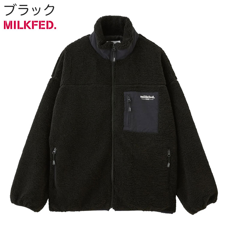 MILKFED.（ミルクフェド） MILKFED ジャケット LOGO BOA JACKET