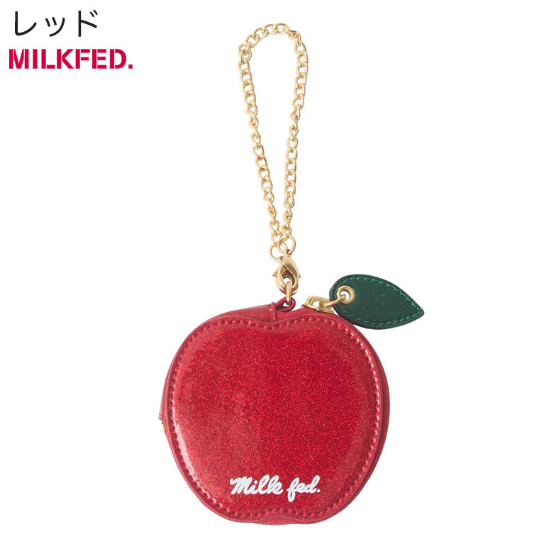 MILKFED.（ミルクフェド） MILKFED ポーチ APPLE POUCH りんご