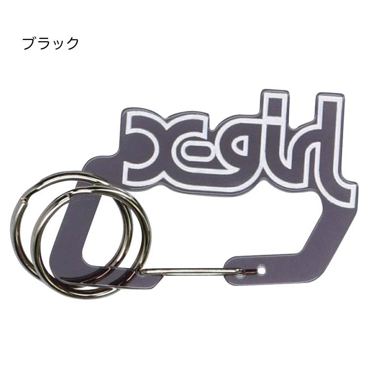 X-girl エックスガール カラビナ HEART LOGO SMARTPHONE GRIP