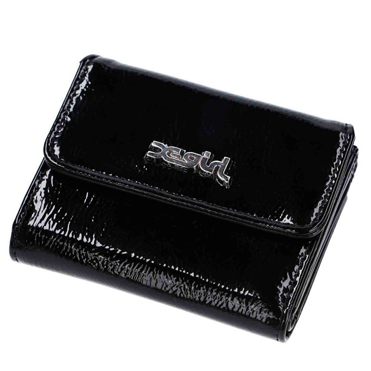 X-girl エックスガール 財布 FAUX PATENT LEATHER MINI WALLET
