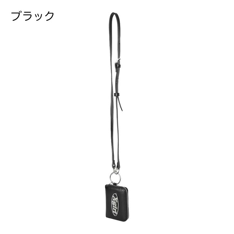 X-girl エックスガール 財布 三つ折り OVAL LOGO FAUX LEATHER