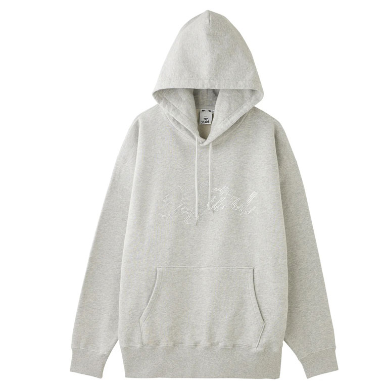 X-girl（エックスガール） ラインストーン パーカー RHINESTONE STAR