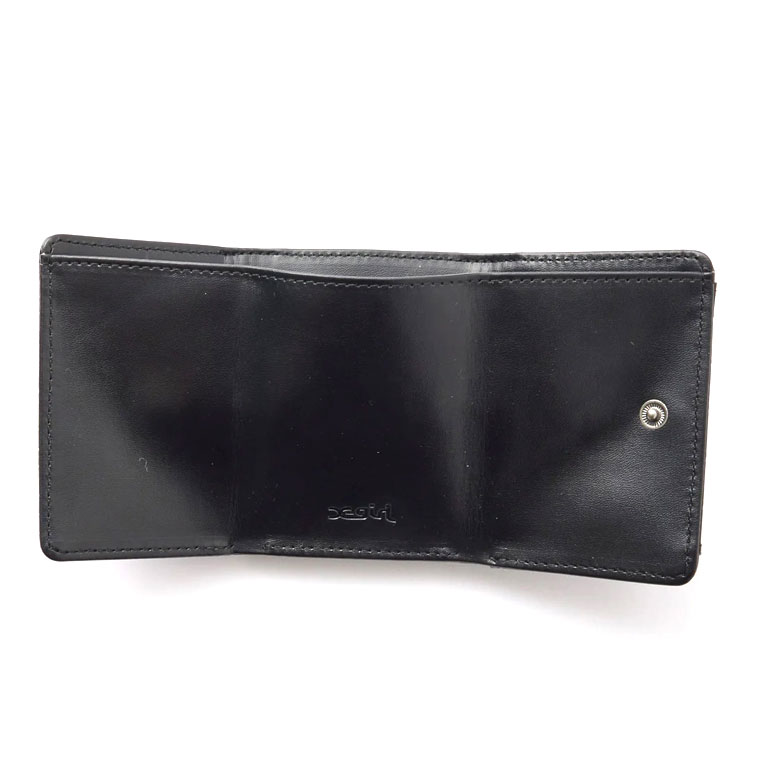 X-girl（エックスガール） 財布 MILLS LOGO FAUX CROCO MINI WALLET 三