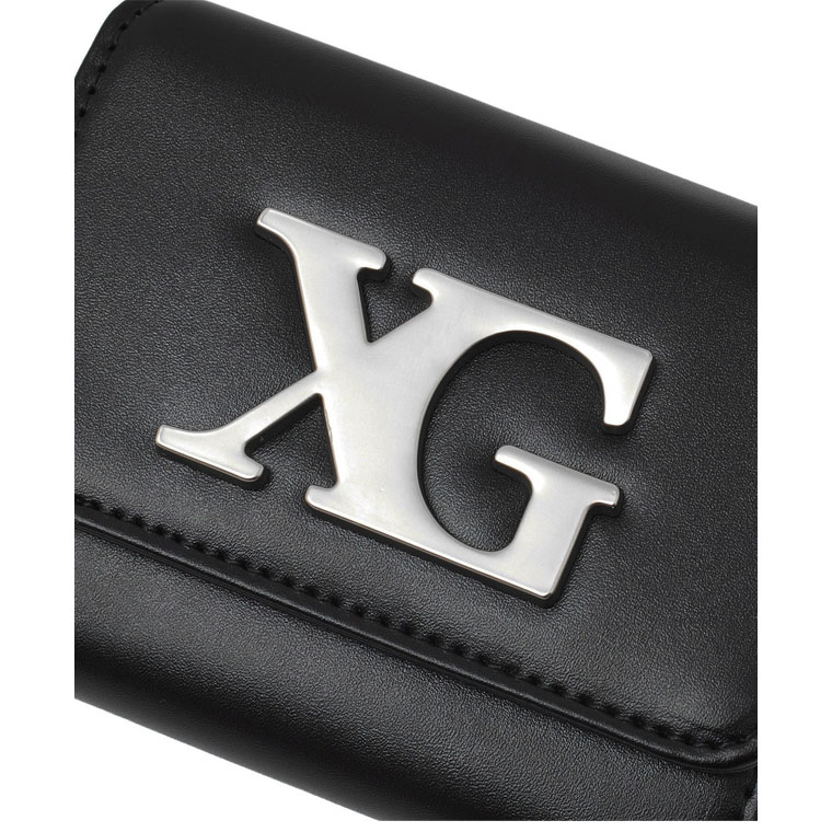 X-girl（エックスガール） 財布 XG EMBLEM CLASP MINI WALLET 三つ折り