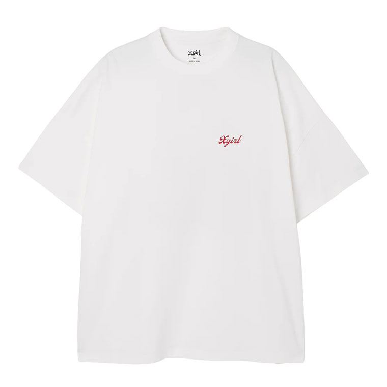 X-girl（エックスガール） X-girl Tシャツ SPRAY FACE S/S BIG TEE