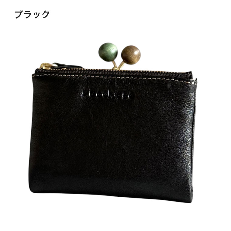 zucchero filato ズッケロフィラート 財布 カウレザー ブラック zucchero filato（ズッケロ フィラート） ズッケロ 財布 レディース 二