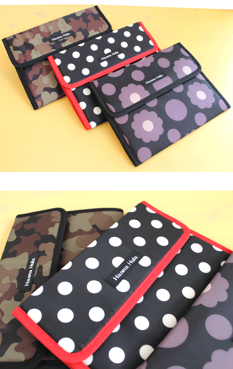 ハンナフラ（HannaHula）母子手帳ケース,ジャバラケース