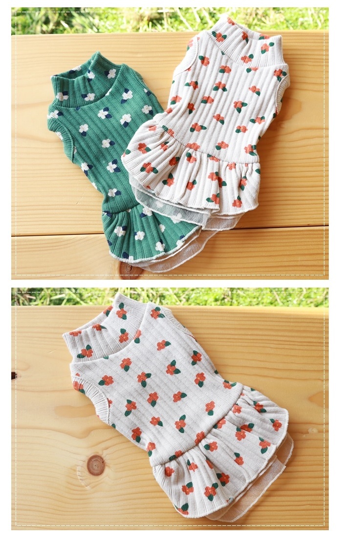 kamakuradog（鎌倉DOG） 爆買 カメリアワンピース 犬の服 : 鎌倉DOG