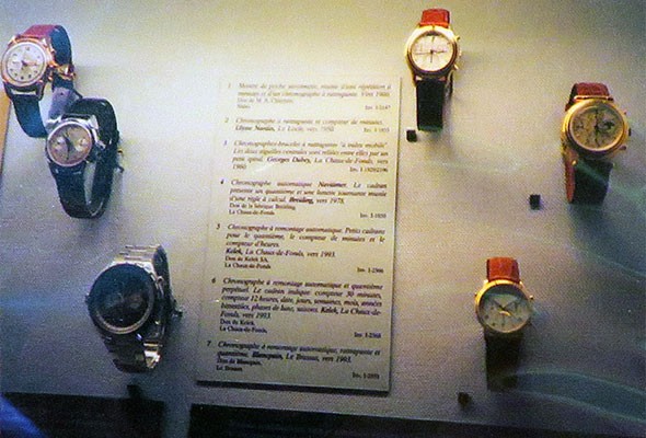 ラショードフォン国際時計博物館に展示されていたKELEK