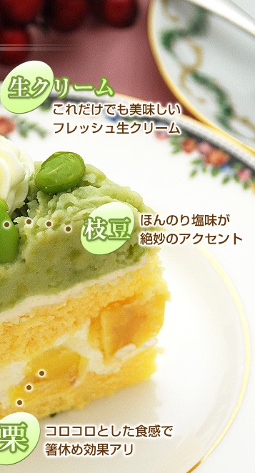 ずんだモンブラン