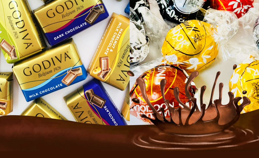 ゴディバ（GODIVA） リンツ リンドール ゴールド チョコ4種類20個