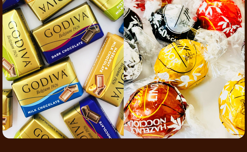 ゴディバ（GODIVA） リンツ リンドール ゴールド チョコ4種類20個