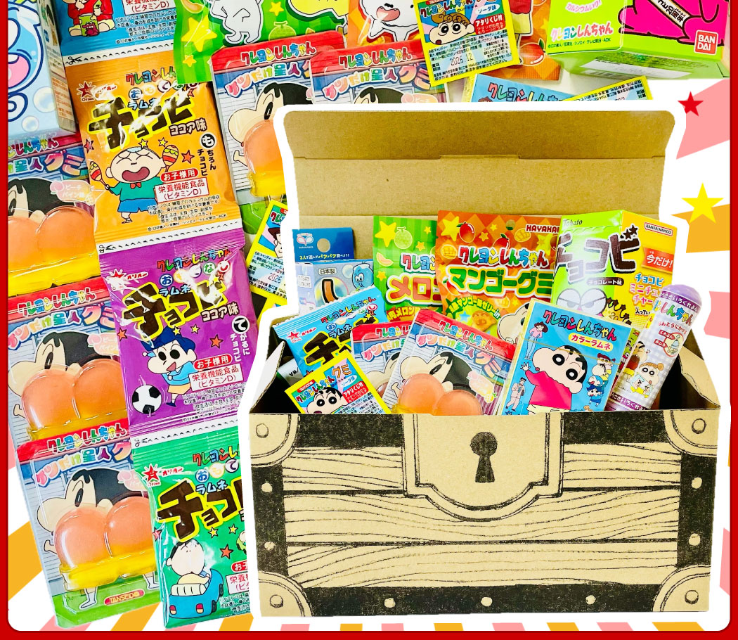 TANSEIDO 男の子大喜び「宝箱デザイン」ギフトBOXに入った！ クレヨン