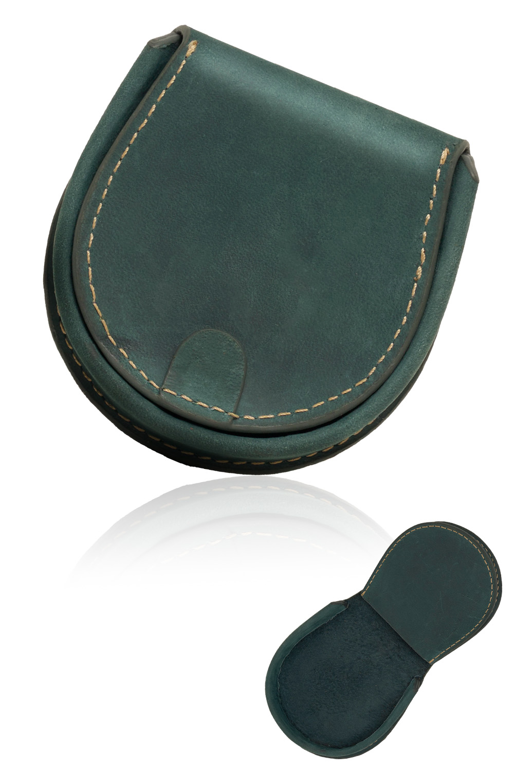 亀登鞄製作所 馬蹄型 本革 小銭入れ コインケース 財布 コンパクト 大