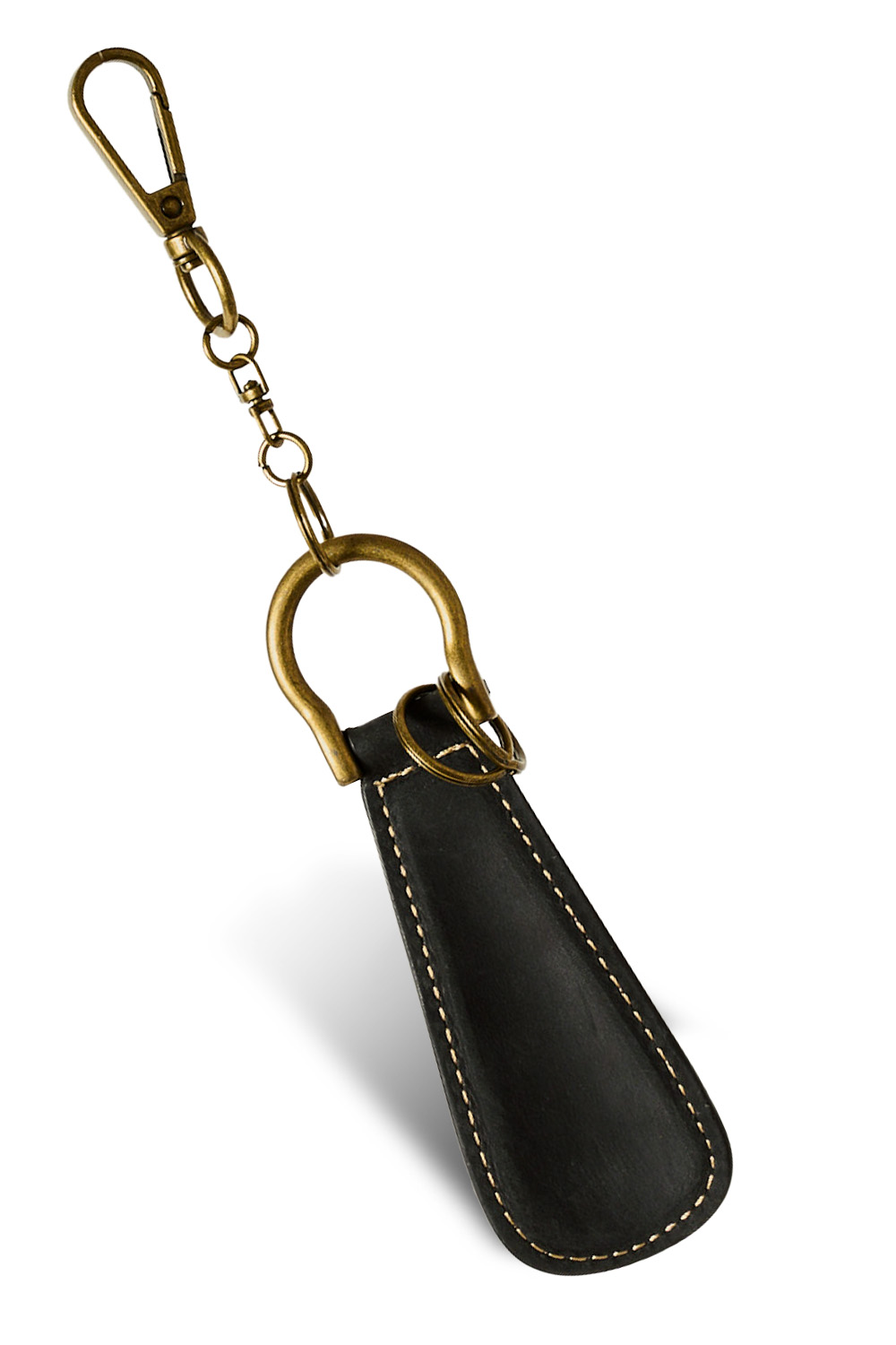 亀登鞄製作所 靴べら 靴ベラ 携帯 ストラップ キーホルダー 本革 携帯