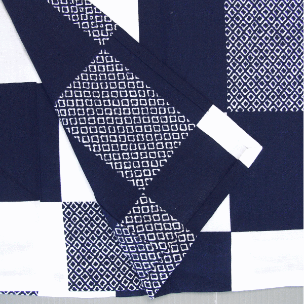 仕立上り浴衣（盆踊り用の絵羽浴衣）：裏面