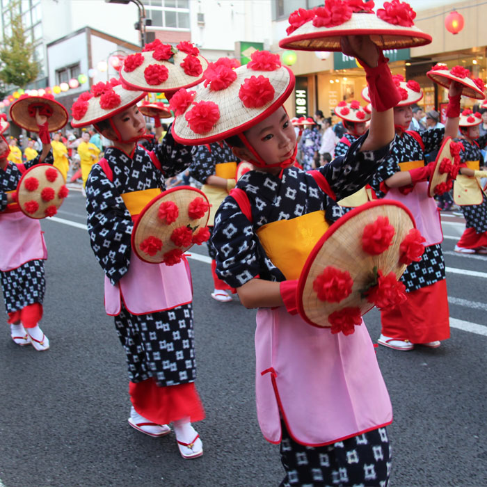 花笠 子供用 祭り 子供花笠 山形 花笠まつり 花笠おどり 女踊り 花笠音頭 小道具 花笠祭り 花笠踊り 祭り用品 npd-6901 nsd-3122