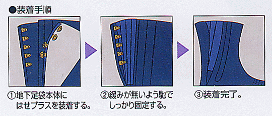 祭り足袋足首のび〜る