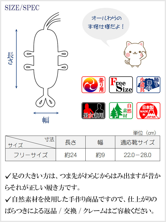 祭ワラジ