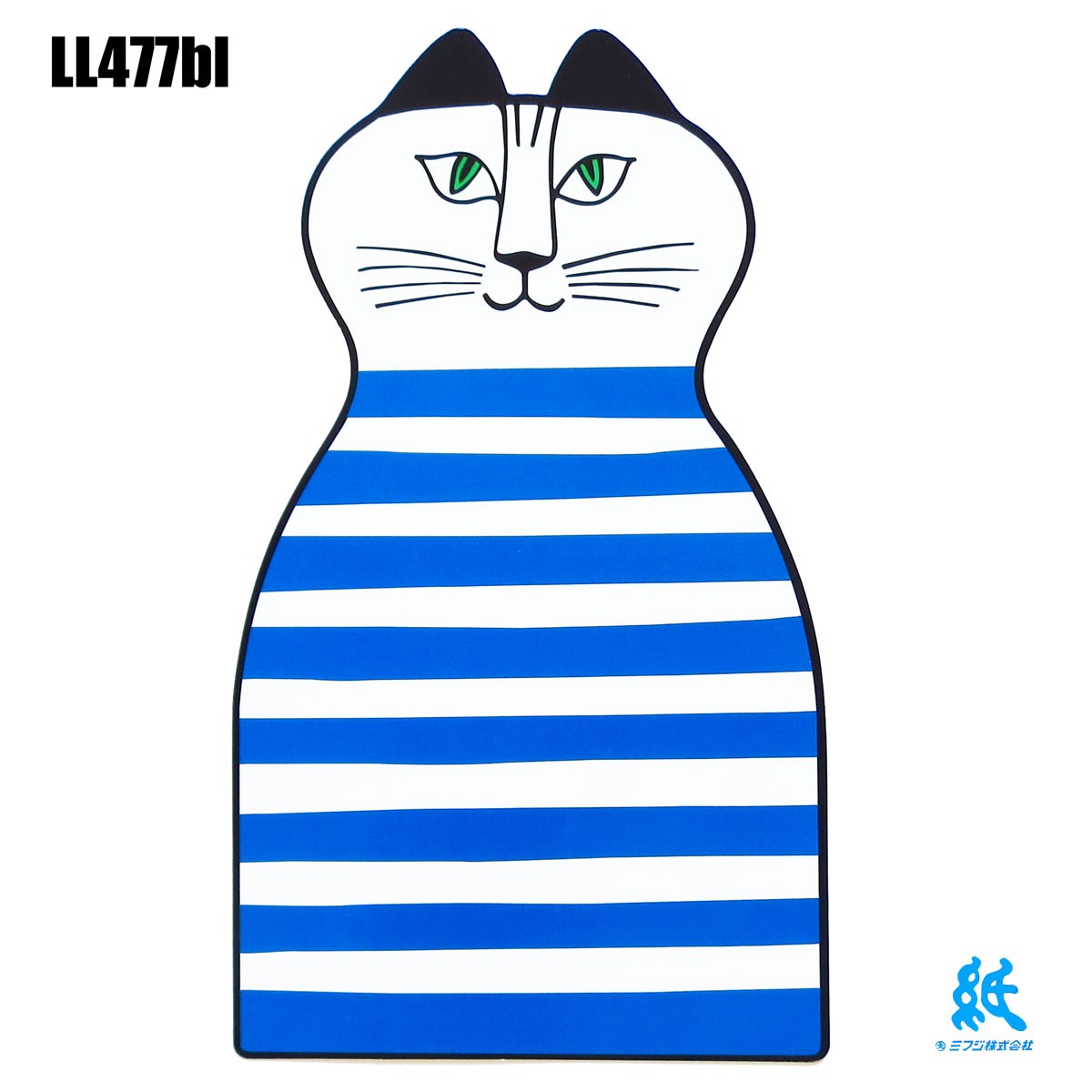 Lisa Larson リサラーソン ダイカットポストカード ミンミ LL477