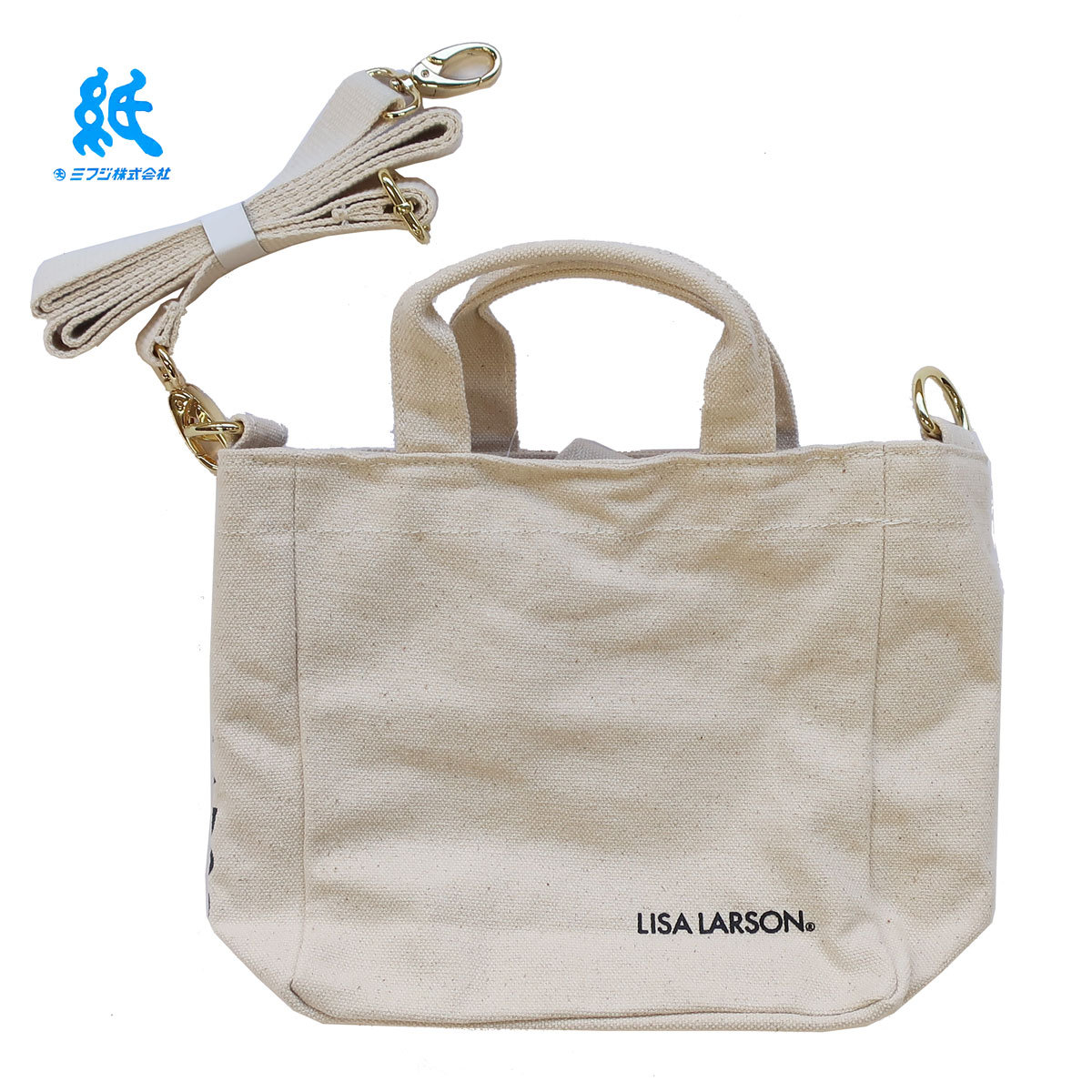 Lisa Larson（リサラーソン） トートバッグ マイキー ls1228 : 紙