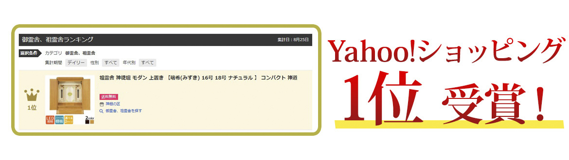 Yahoo!ランキング入賞