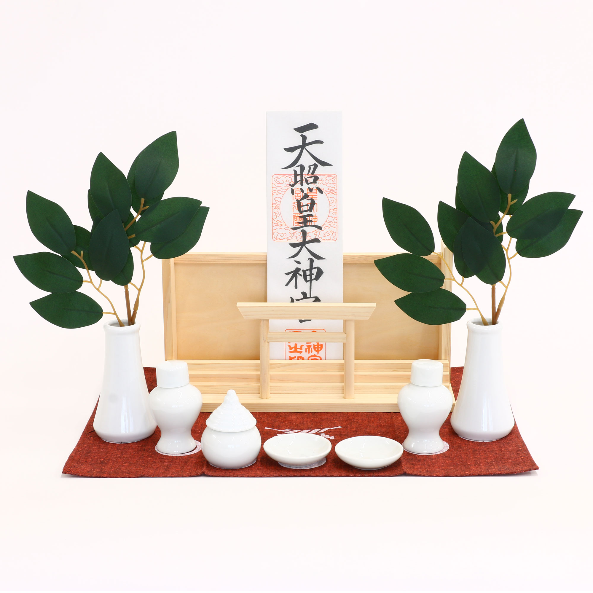神棚の里 神棚 セット お札立て 穴あけ不要 簡単・丁寧にお祀りしたい
