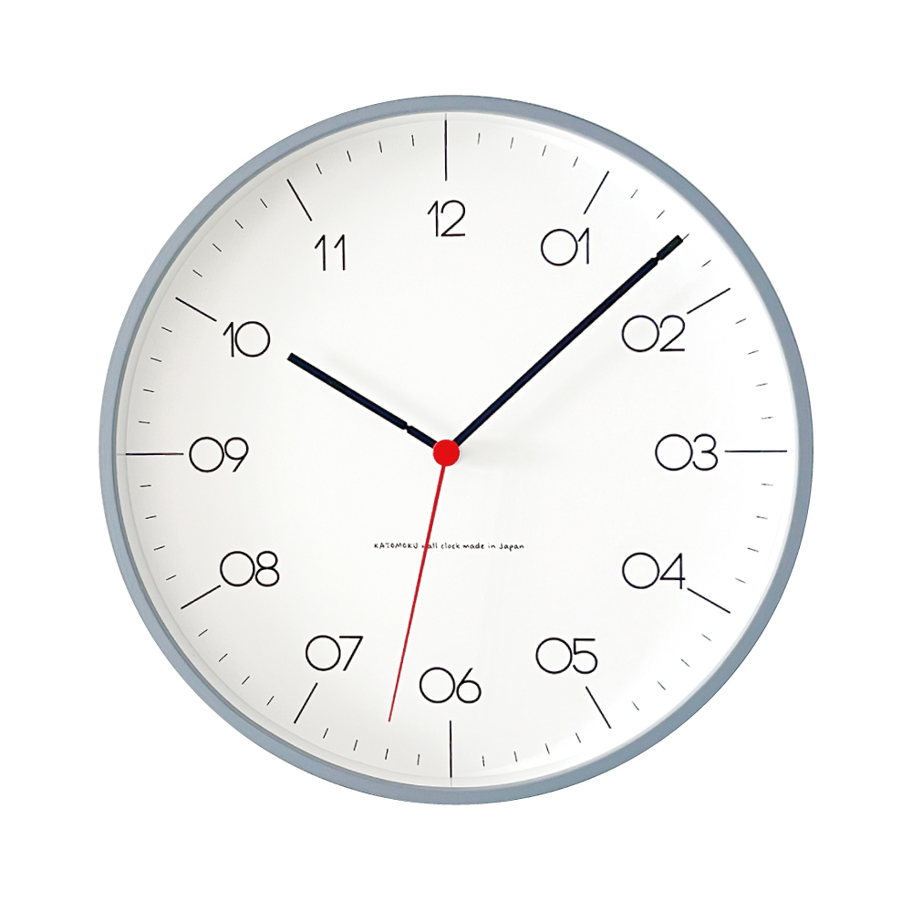 電波時計 壁掛け時計 KATOMOKU plywood clock 24 SKP電波 km-150RCS