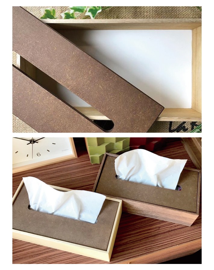 KATOMOKU ティッシュBOXケース2 桐 km-122NA : KATOMOKU Yahoo!店