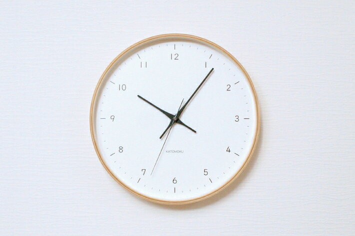 カトモクのおしゃれな日本製掛け時計