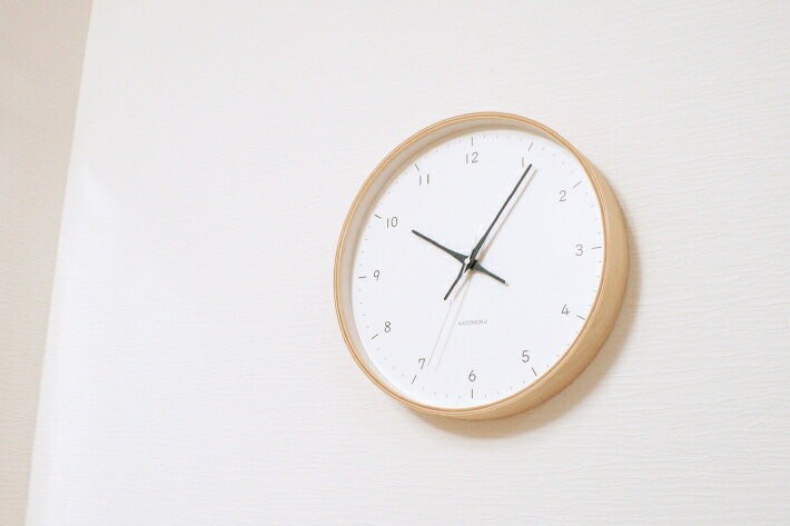 カトモクのおしゃれな日本製掛け時計