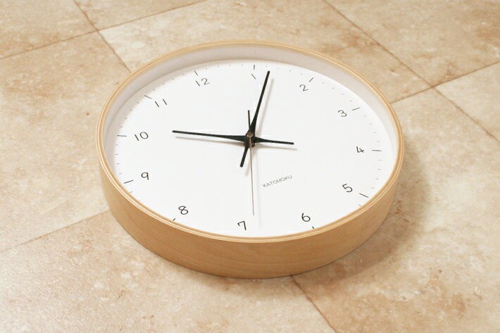カトモクのおしゃれな日本製掛け時計