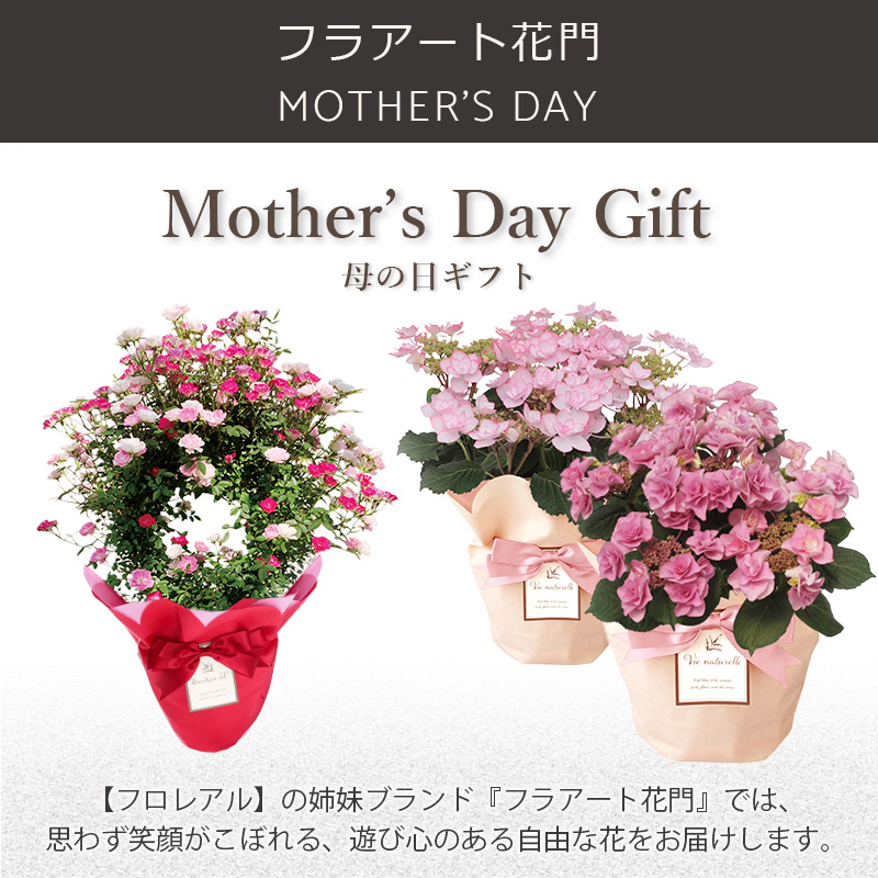 FLOREAL 母の日 ギフト 2025 プレゼント 花 送料無料 鉢植え