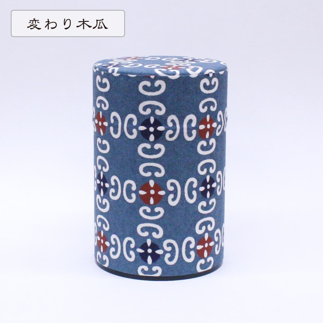 茶筒 茶缶 型染和紙 京都 おしゃれ お茶 紅茶 Ko Chadutsu Kamonさくらや 通販 Yahoo ショッピング