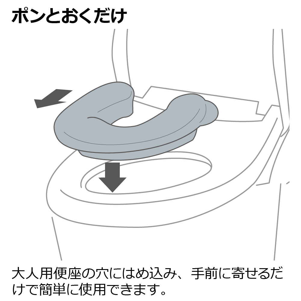 ソフト補助便座K