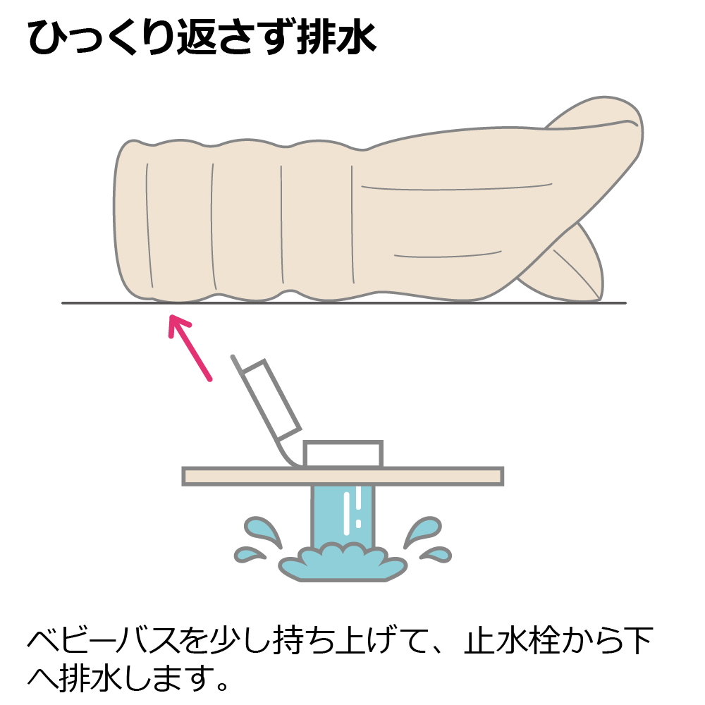 ふかふかベビーバスプラスK