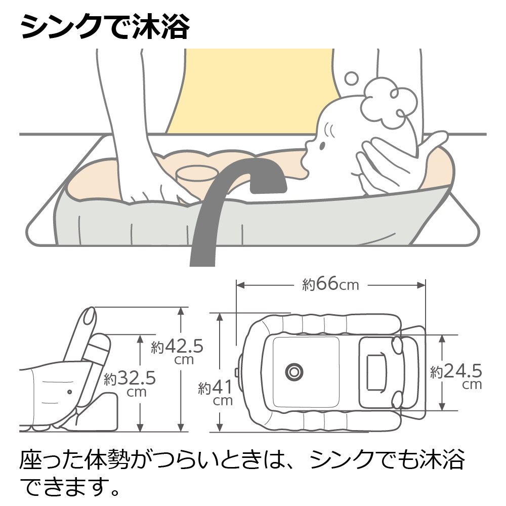 ミッフィーふかふかベビーバスステップアップ