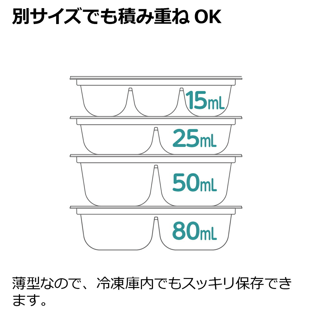 わけわけフリージングブロックトレーR15(4セット)