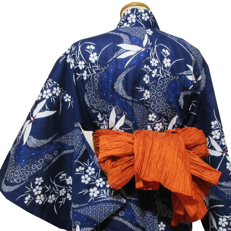 日本製 作り帯 結び帯 赤 浴衣帯 付け帯 お子様から年配の方に簡単な帯