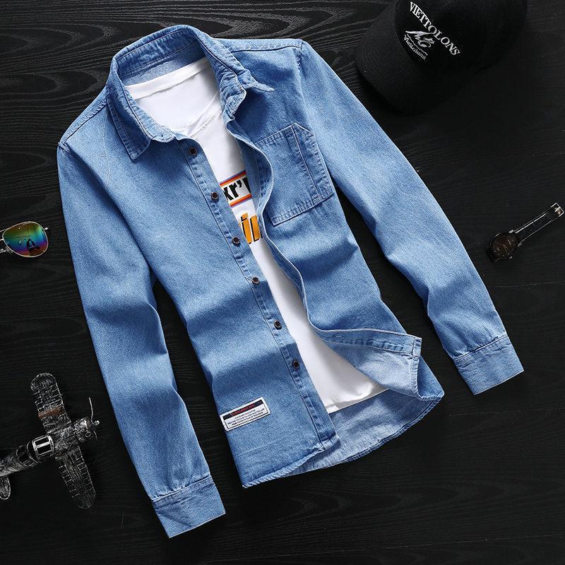 アルマーニ　デニム　ダンガリー　シャツ　男女兼用　32　B98　S　XS アルマーニ デニム ダンガリー シャツ 男女兼用 32 B98 S XS