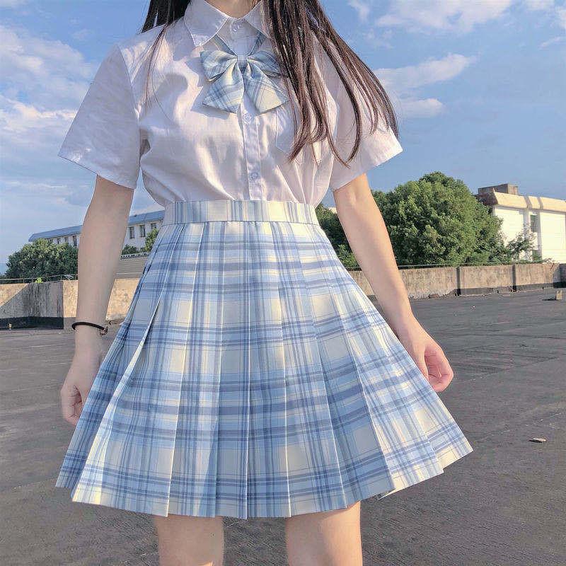 制服 スカート チェック セーラー服 ティーンズエバー 学生服 プリーツスカート コスプレ コスチュ...