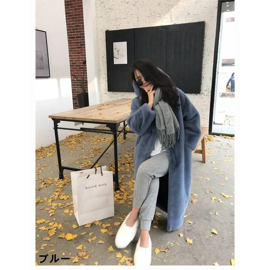ファーコート レディース ロング丈 アウター エコファー レディース 服 ボタン 冬 軽い 暖かい エコファーコート トップス ファーコート レディース ロング丈 アウター エコファー