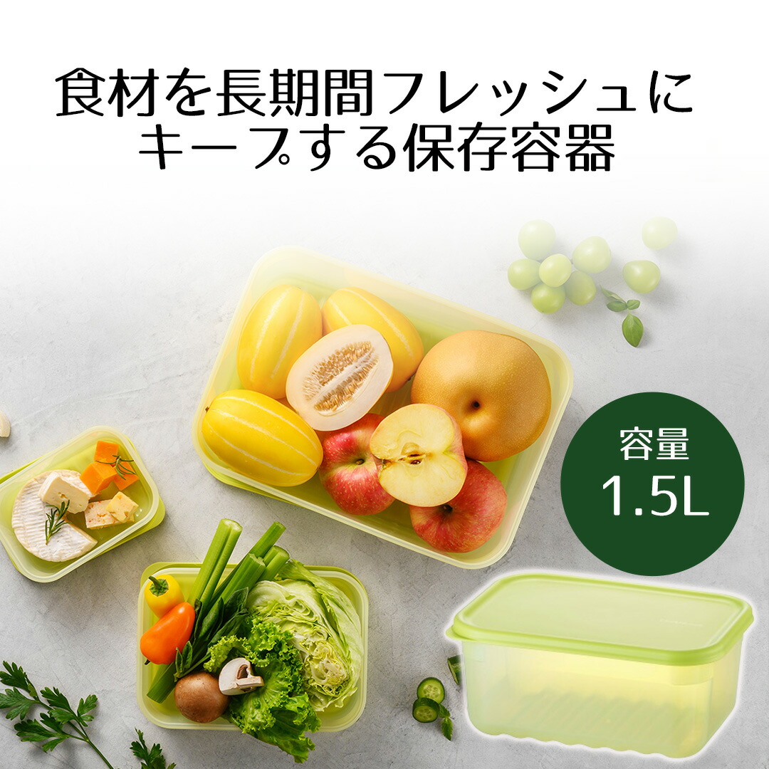保存容器 鮮度長持ち 1.5L ロック＆ロック | キープフレッシュ 密閉