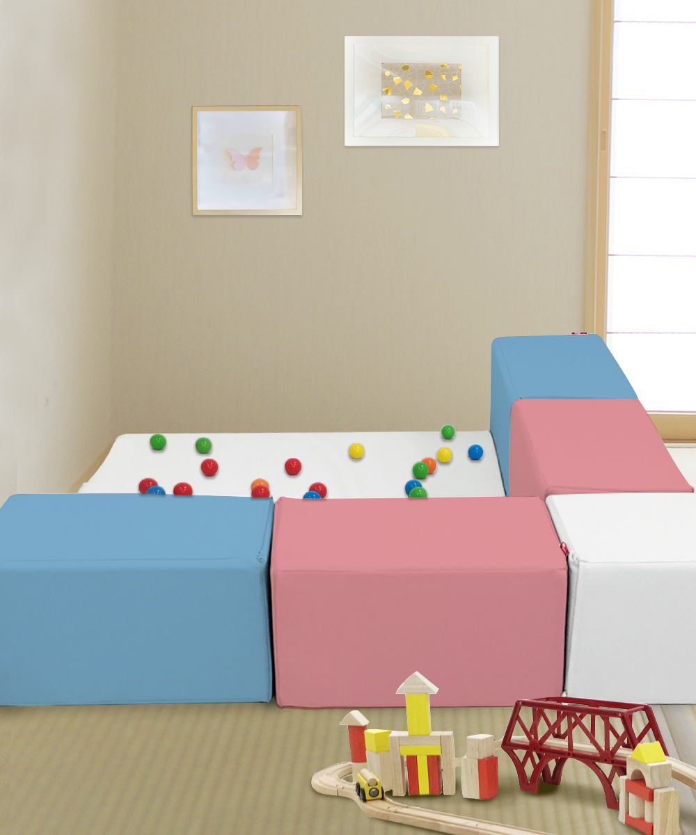 キッズブロック コーナーセット 113cm×113cm | キッズコーナー 