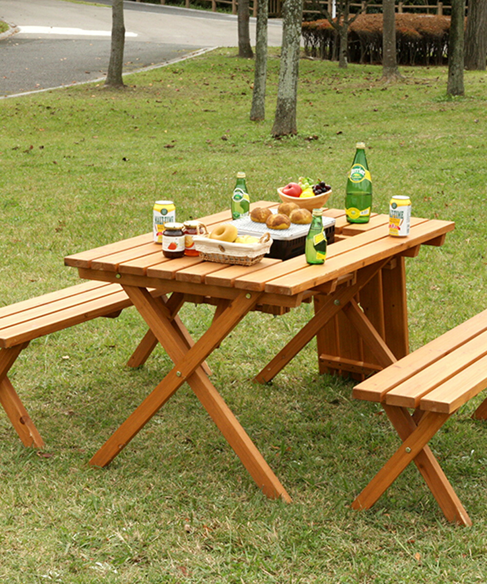 ◇コールマン◇BBQテーブル◇チェア◇ベンチ◇5点◇大阪兵庫京都奈良滋賀和歌山◇ 楽天市場】BBQテーブル＆ベンチセット コンロスペース付き