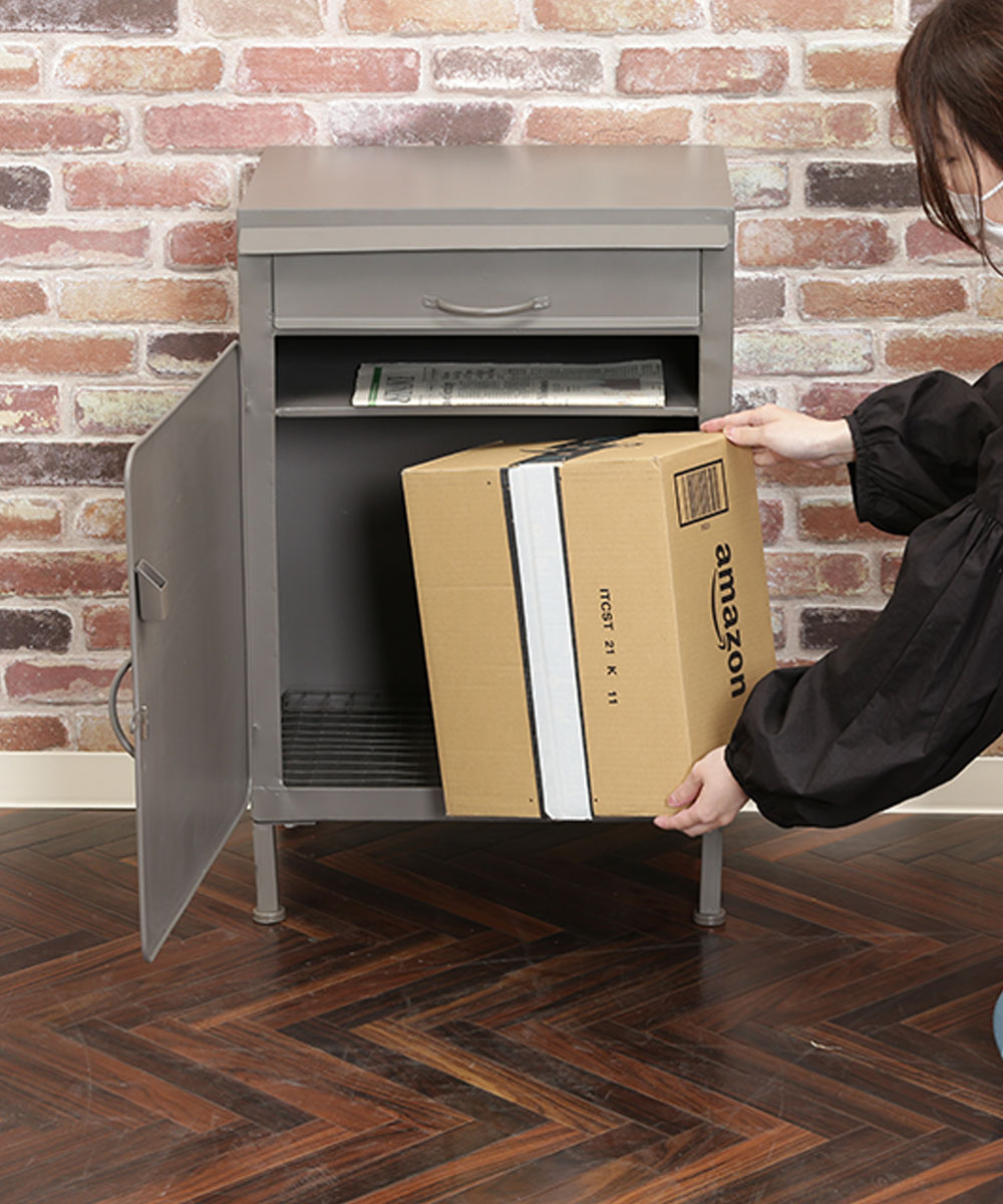 ポスト　収納ボックス MINT 宅配ボックス 宅配BOX 郵便ポスト 置き配 印鑑 一戸建て用 大型