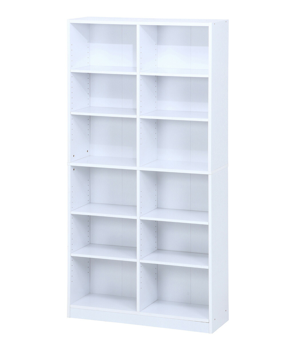 【新品・送料無料】多目的棚　１８０＊９０　ＢＲ 多目的棚 180×90 ホワイト 不二貿易 | 収納棚 収納 本棚 コミック