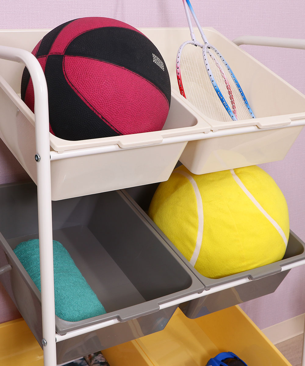 キッズラック color 6マス おもちゃ箱 不二貿易 | 収納ラック 収納