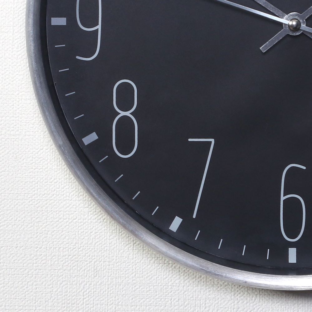 ミラー家具 掛け時計 シルバー ウォールクロック A ミラー家具 掛け時計 シルバー ウォールクロック A 【公式通販】